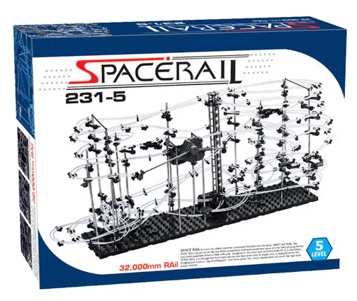 SpaceRail Ball Track - Level 5 (32 meters) Ball Rollercoaster