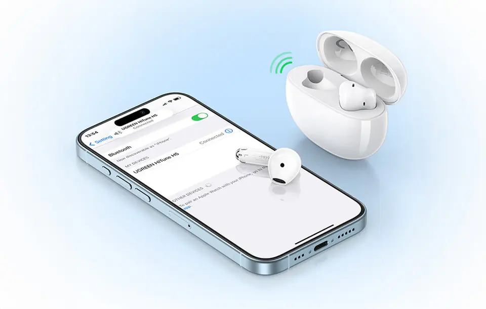 Słuchawki bezprzewodowe UGREEN WS201 HiTune H5 True Wireless Earbuds