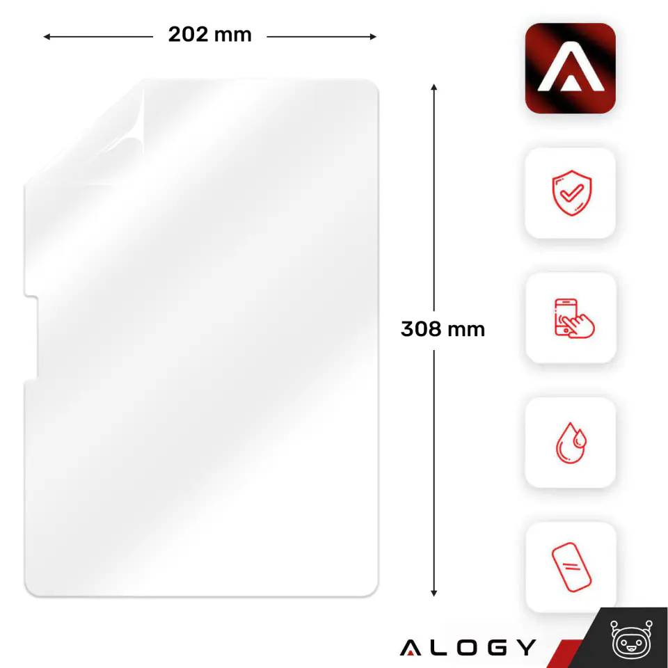 Folia ochronna Matowa na ekran do MacBook Pro 14 (2023-2021) Alogy Screen Protect Film z filtrem Anti Blue