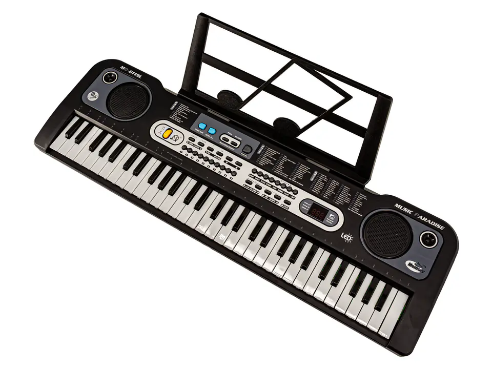 Keyboard MQ-6119L Organki, 61 Klawiszy, Mikrofon, Nauka Gry