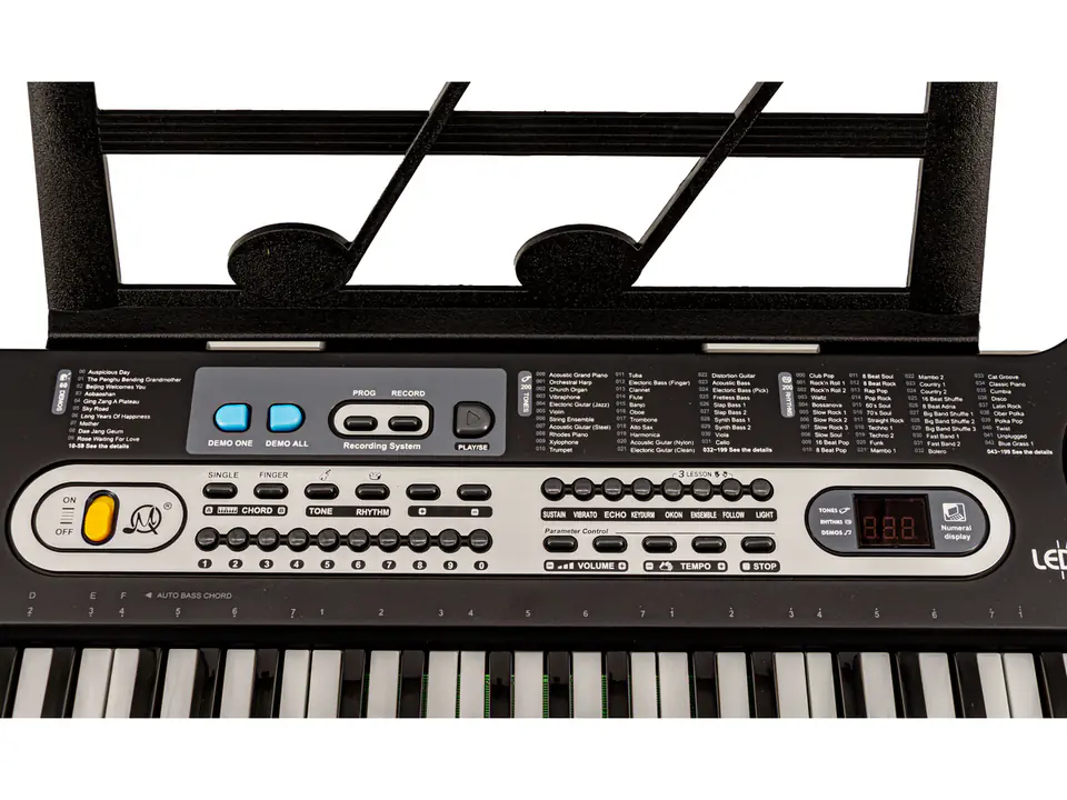 Keyboard MQ-6119L Organs, 61 Keys, Microphone, Learning to Play