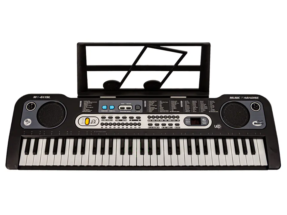 Keyboard MQ-6119L Organs, 61 Keys, Microphone, Learning to Play