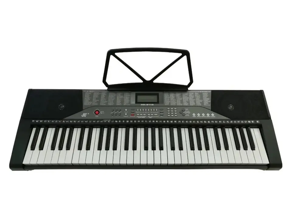 Mk-2113 Keyboard Organ, 61 Keys, Power Supply