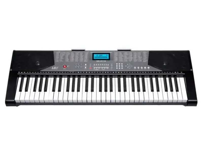 Mk-2113 Keyboard Organ, 61 Keys, Power Supply