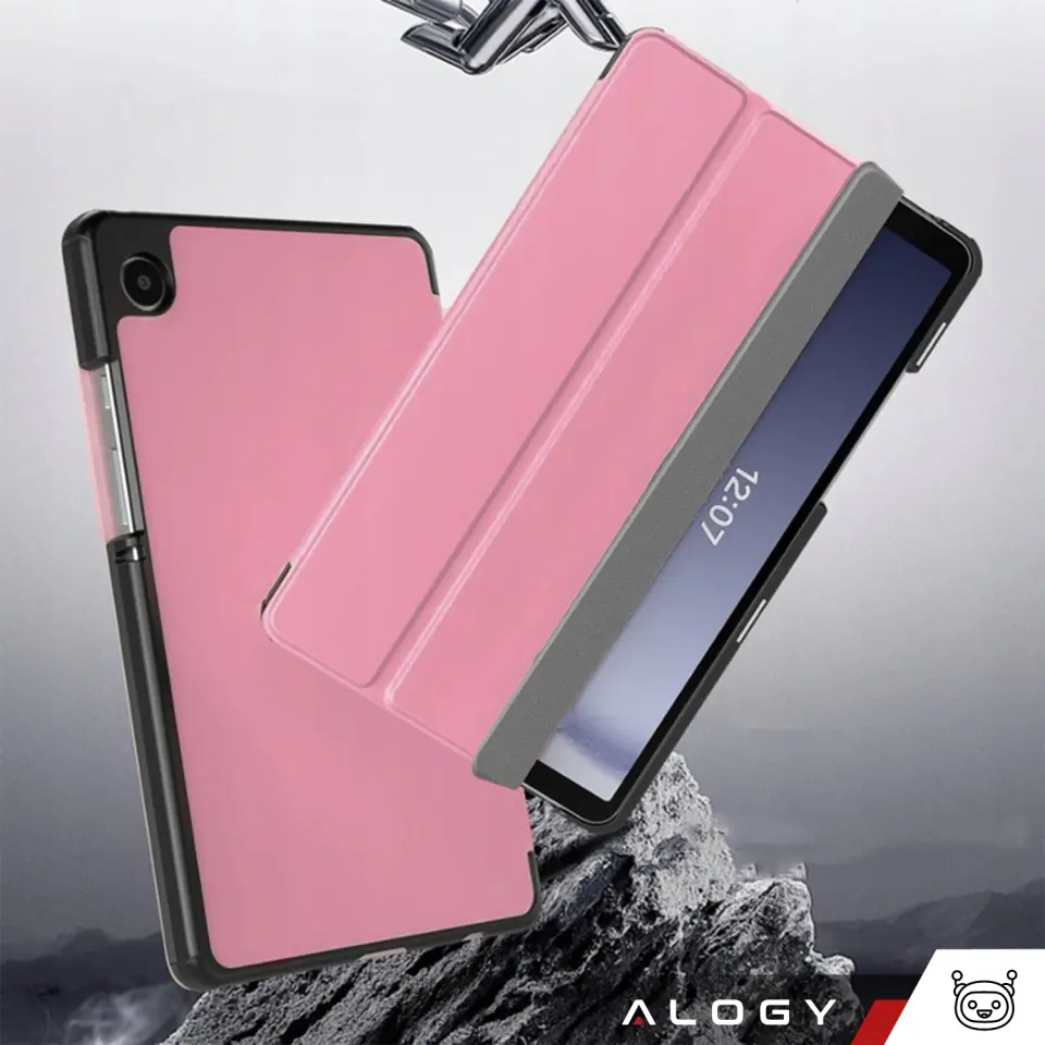 Etui do Samsung Galaxy Tab A9 2023 8.7" X110 / X115 obudowa na tablet Case Alogy Book Cover Różowe