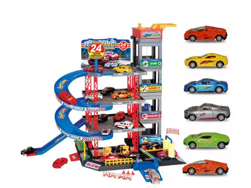 Multi storey cheap car park toy