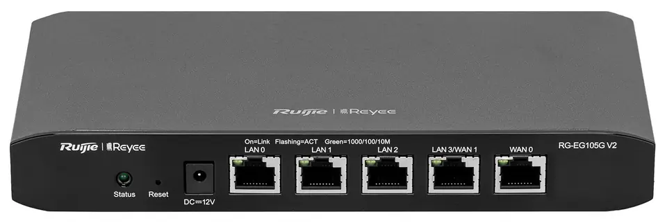 Ruijie Networks RG-EG105G-V2 wired router Gigabit Ethernet Black ...