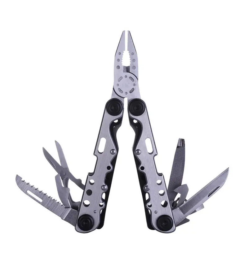 Jakemy Multitool Multitool 10in1 - Pliers, Knife, Saw, Survival Card