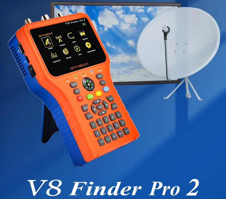 Miernik Digital Satellite Finder FreeSAT V8 PRO v2