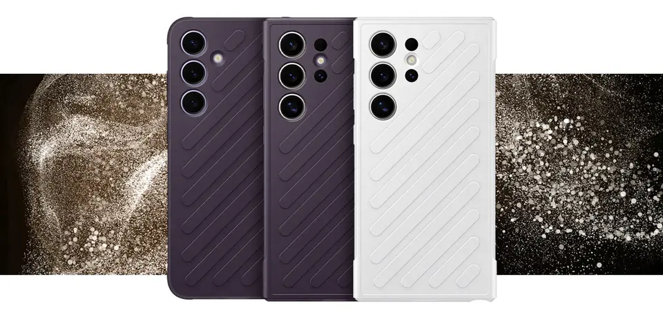 Etui Samsung GP-FPS928SACVW S24 Ultra S928 ciemnofioletowy/dark violet Shield Case