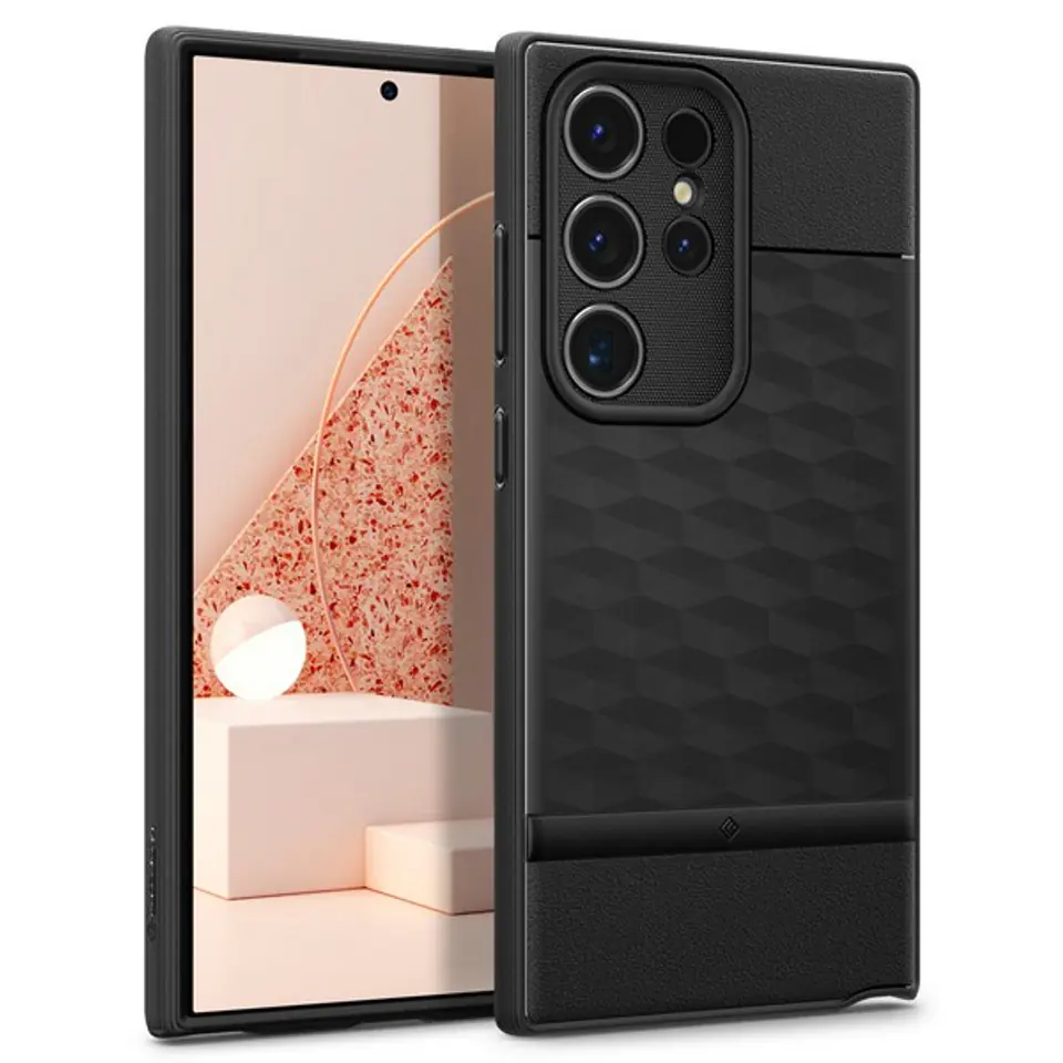 Spigen Caseology Parallax Sam S24 Ultra S928 czarny/black ACS07318