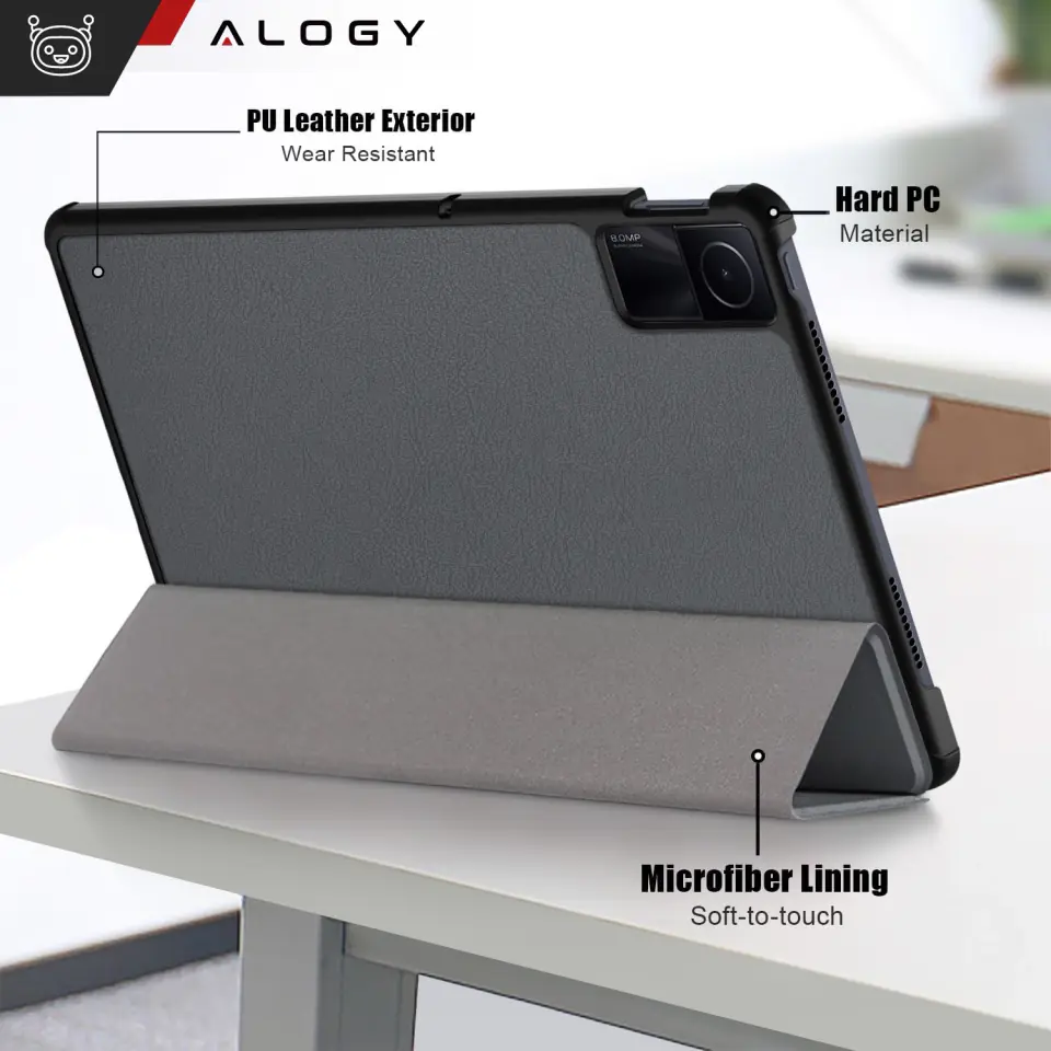 Etui do Xiaomi Redmi Pad SE 2023 11" Smart Case Cover z klapką obudowa futerał pokrowiec Alogy Granatowe