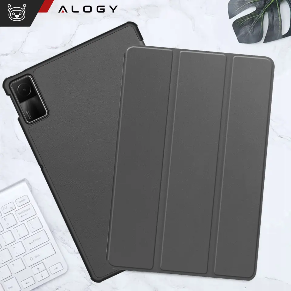 Etui do Xiaomi Redmi Pad SE 2023 11" Smart Case Cover z klapką obudowa futerał pokrowiec Alogy Czarne