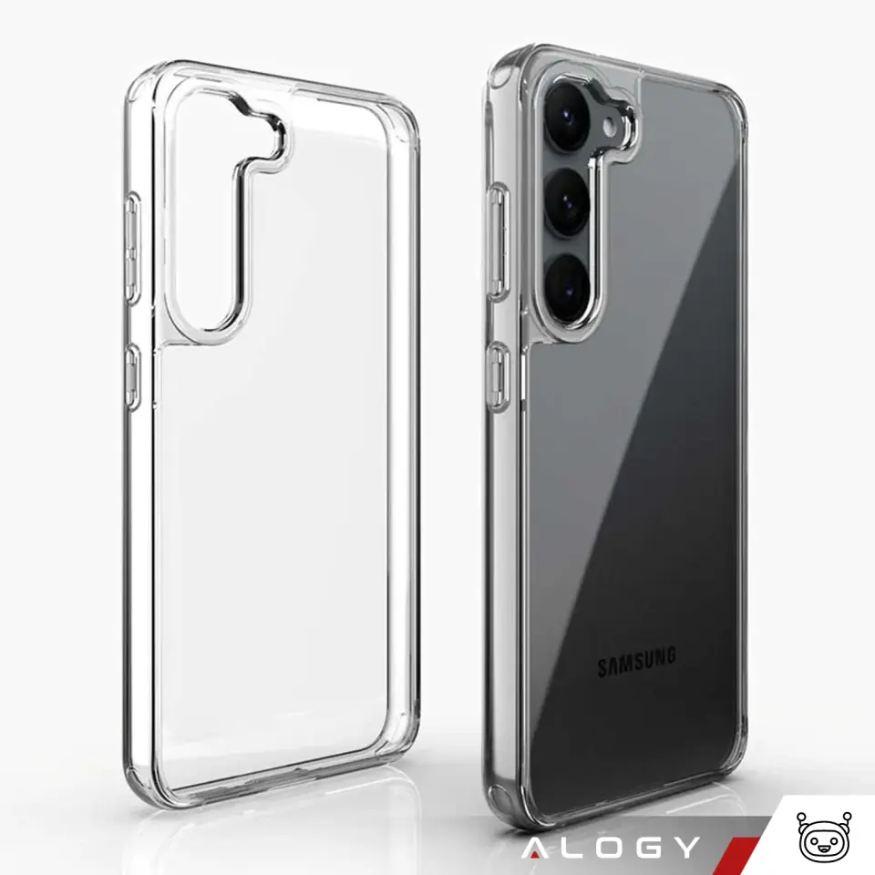 Etui do Samsung Galaxy S24+ Plus obudowa plecki futerał Hybrid Clear Case Alogy Przezroczyste