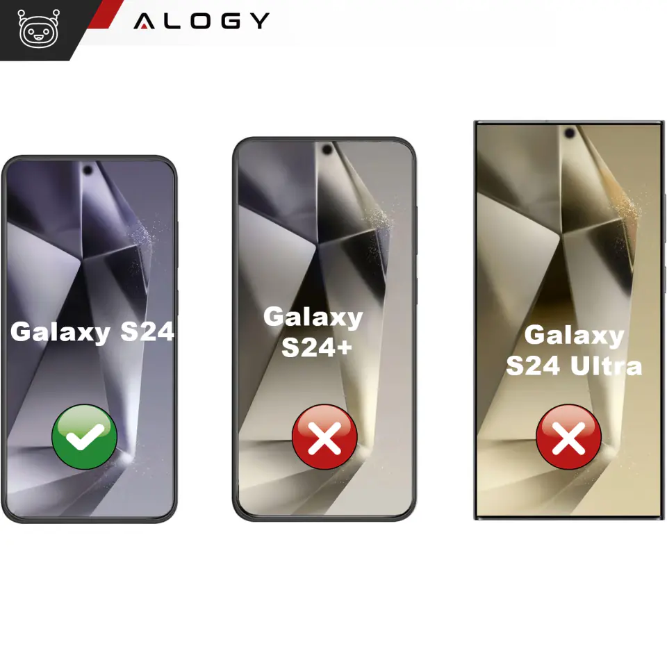 Szkło do Samsung Galaxy S24 nakładka na aparat obiektyw obiektywy aparatu Alogy Lens Protector PRO+ osłona ochronna