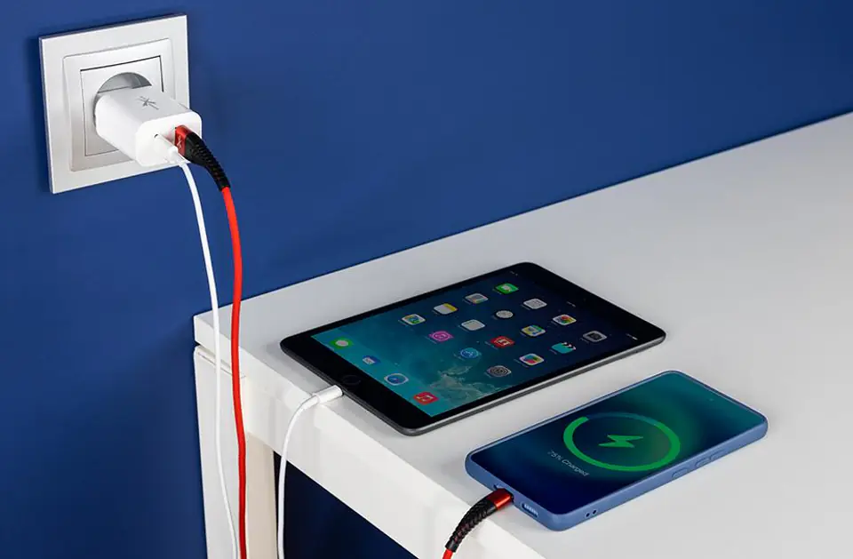 Ładowarka sieciowa eXtreme USB typ-C + USB PD QC 20W TC20CU
