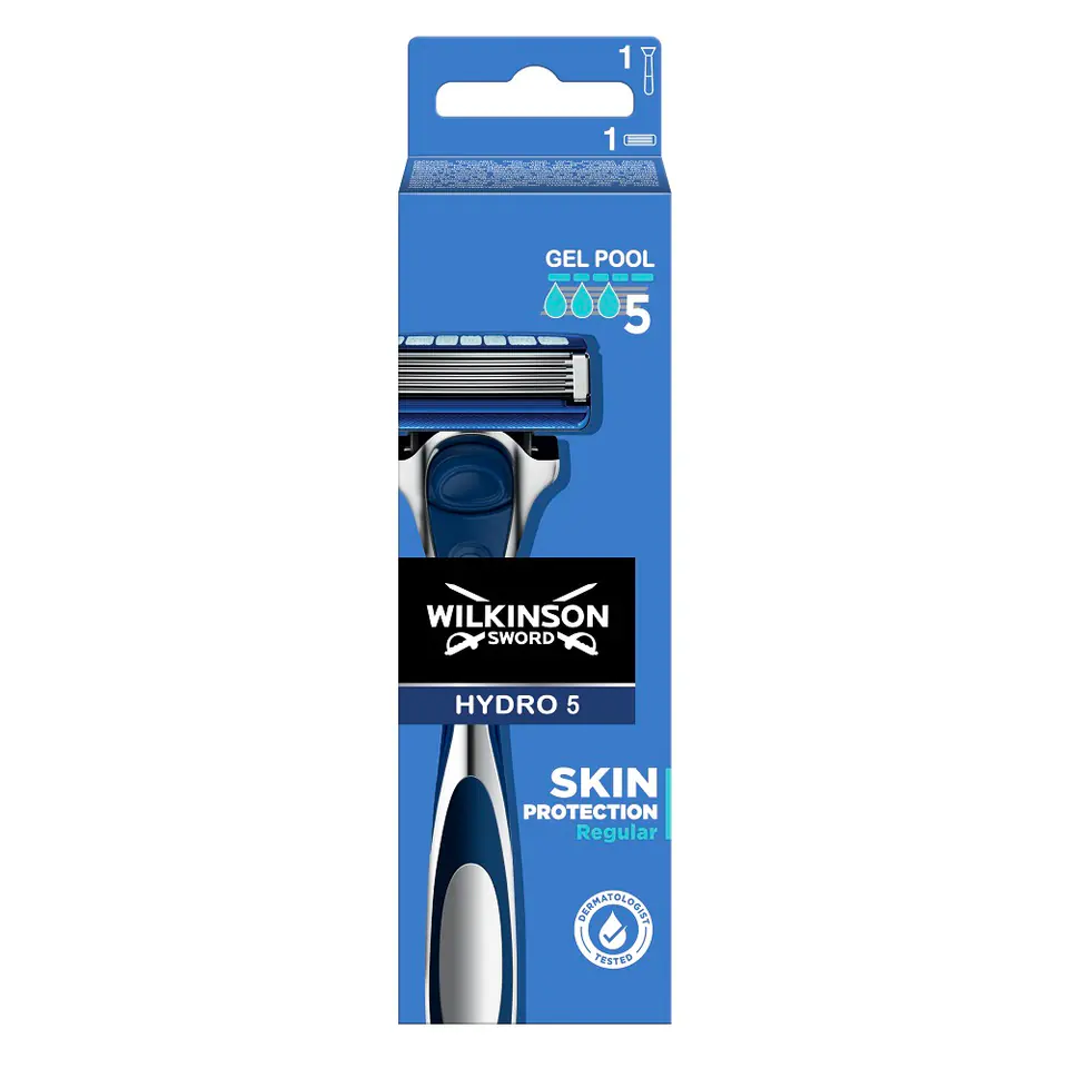 Wilkinson Hydro 5 Skin Protection Regular Razor With Interchangeable ...