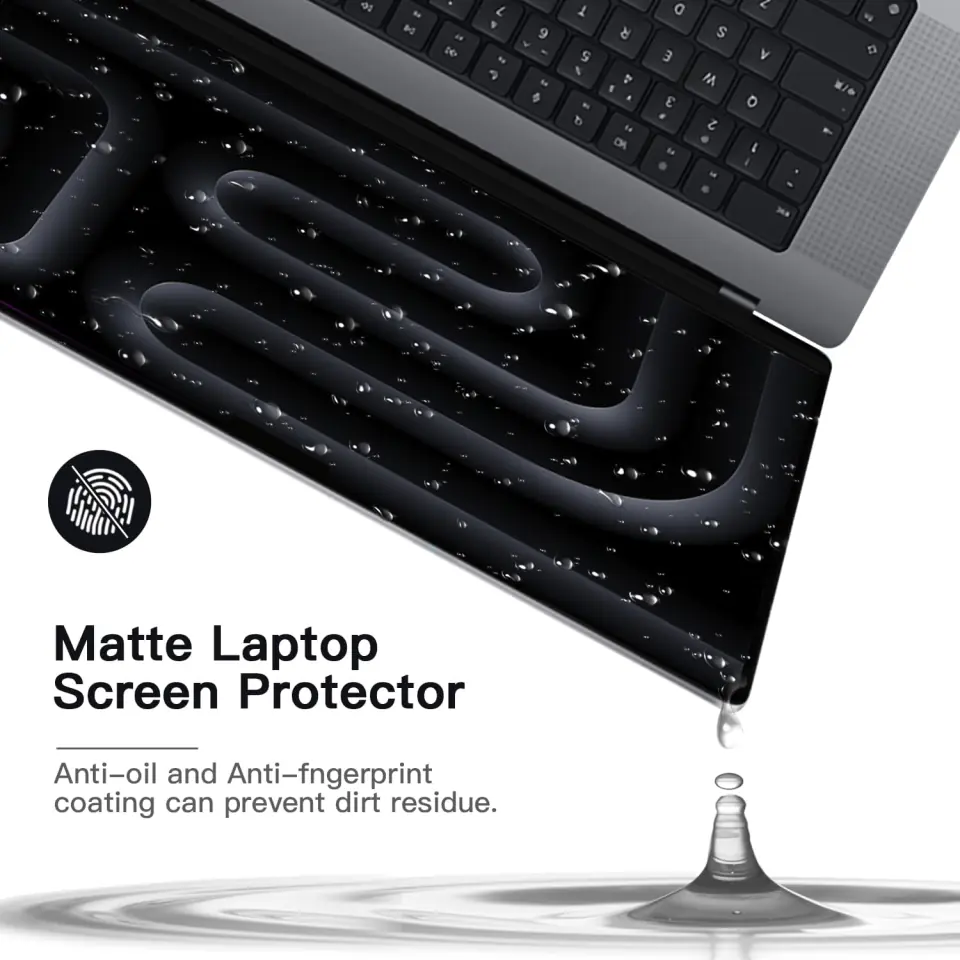 Folia ochronna Matowa na ekran do MacBook Pro 13, Air 13 M1 Alogy Screen Protect Film z filtrem Anti Blue