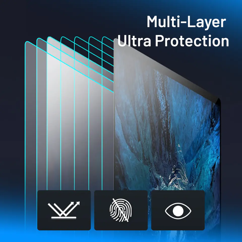 Folia ochronna Matowa na ekran do MacBook Pro 13, Air 13 M1 Alogy Screen Protect Film z filtrem Anti Blue