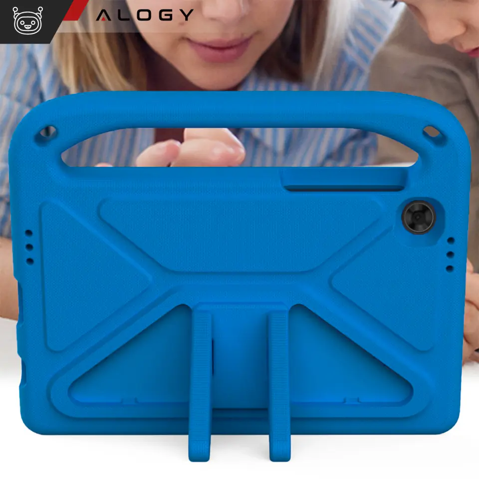 Etui do Samsung Galaxy Tab A9 2023 8.7" X110 / X115 dla dzieci obudowa na tablet Alogy Kids Case Niebieskie