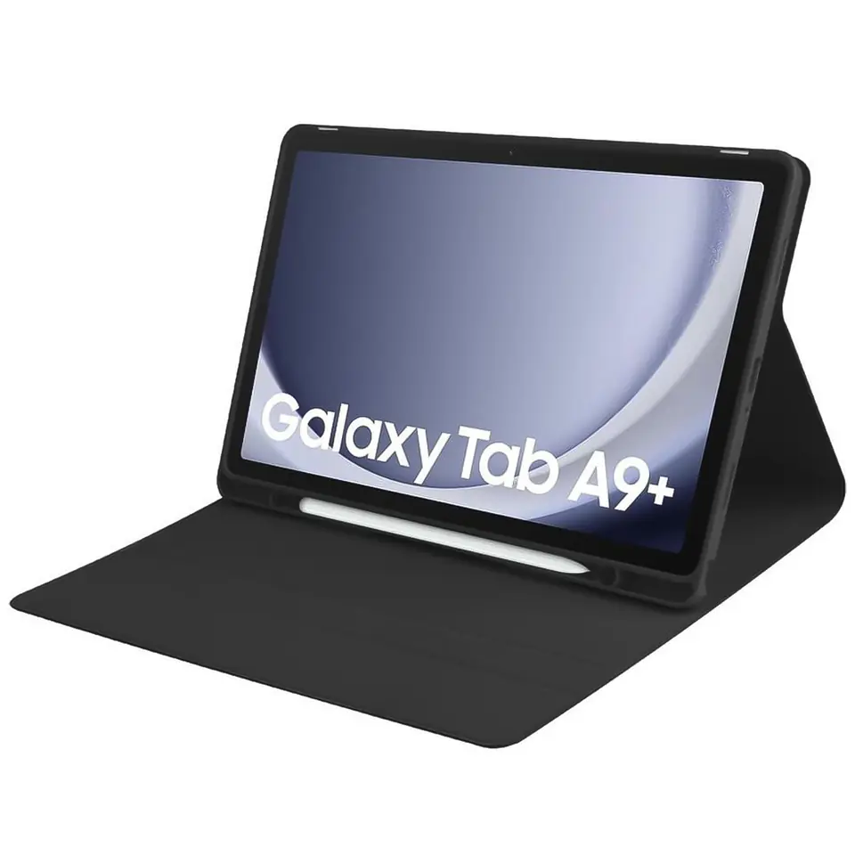 Etui z klawiaturą do Samsung Galaxy Tab A9+ Plus 2023 11" (X210/X215/X216) klawiatura Bluetooth na magnes Alogy Czarne
