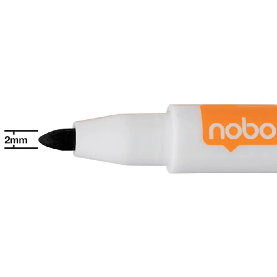 Marker suchościeralny mini czarny 2104184 NOBO