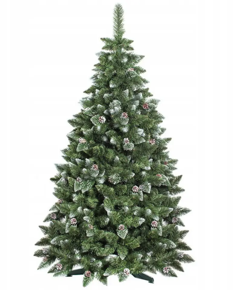 Choinka sztuczna 220cm stojak sosna diament