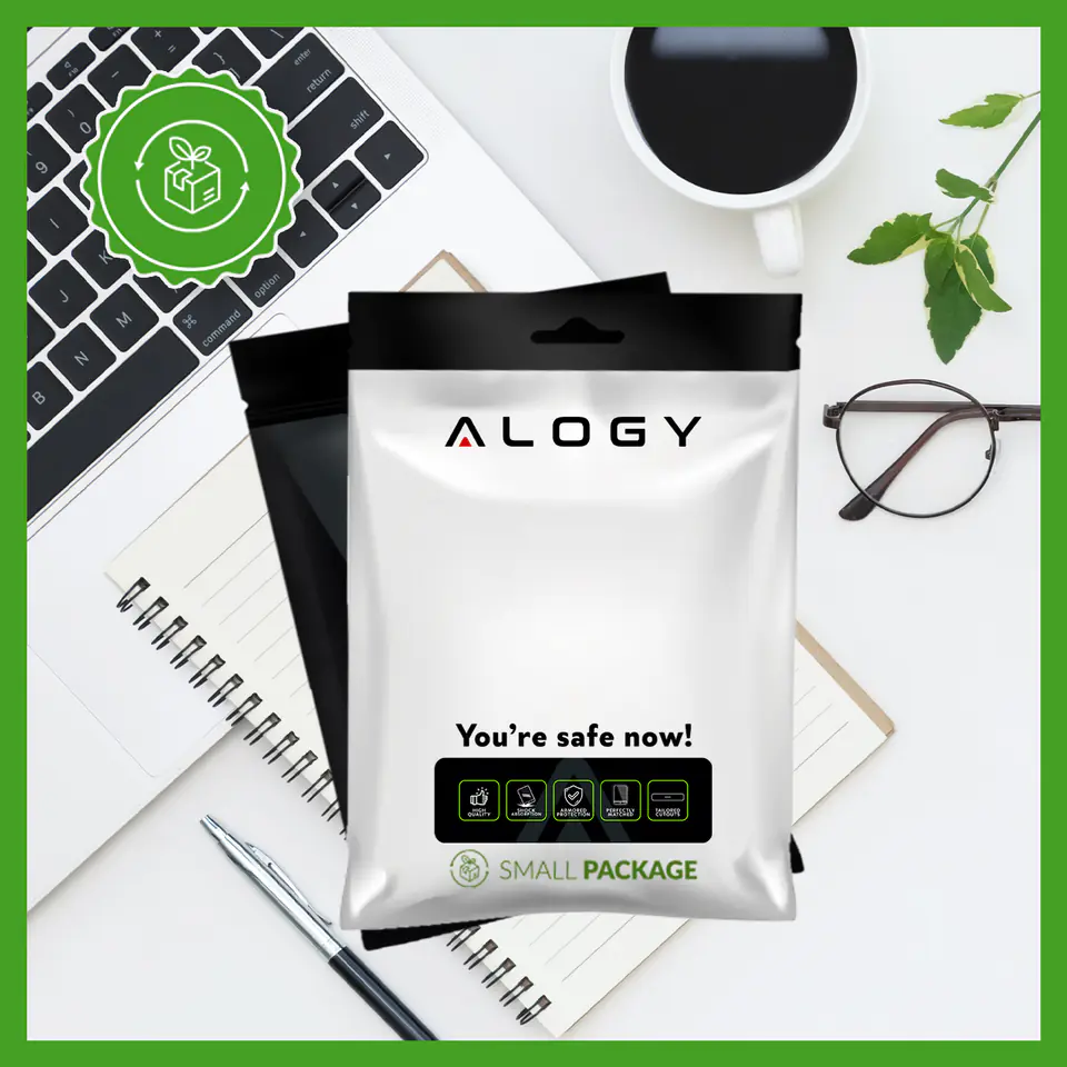 Etui do Samsung Galaxy Tab A9+ 2023 11" (X210/X215/X216) Alogy Book Cover Case obudowa ochronne Czarne