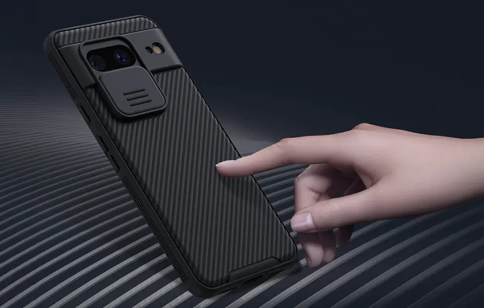 Etui Nillkin CamShield Pro Case do Google Pixel 8 (czarne)
