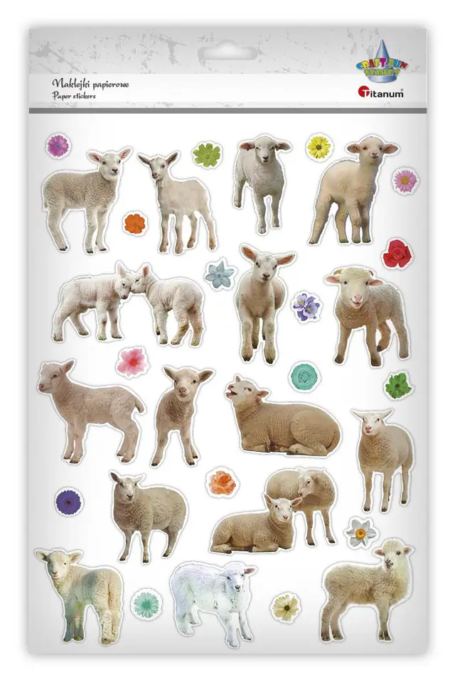 Naklejka Craft-Fun Series Sheep 490754 TITANUM