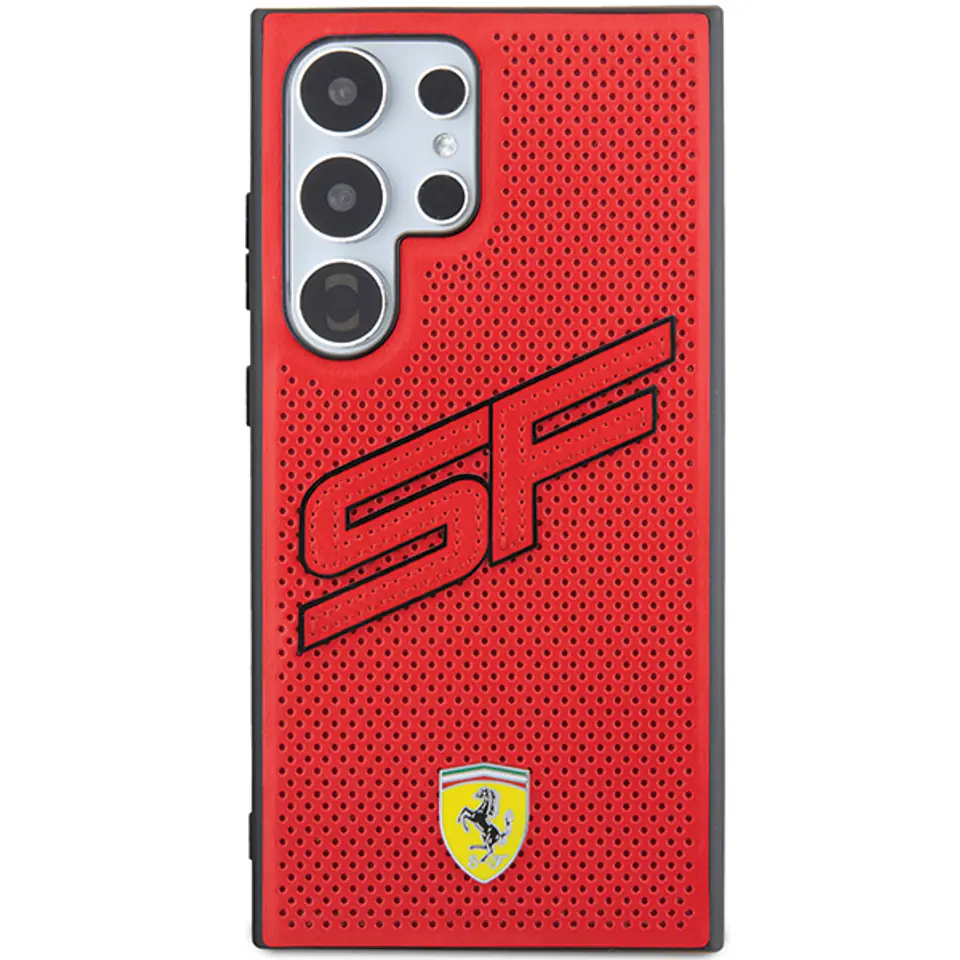 Ferrari FEHCS24LPINR S24 Ultra S928 czerwony/red hardcase Big SF Perforated
