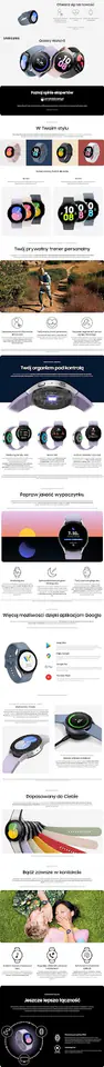 Samsung Galaxy Watch5 Bluetooth 44mm szary/gray SM-R910NZAAEUE