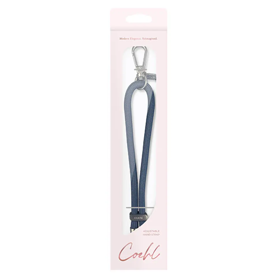 UNIQ Coehl Laurel Handstrap uniwersalnysznurek do telefonu na rękę ciemnoniebieski/sapphire blue