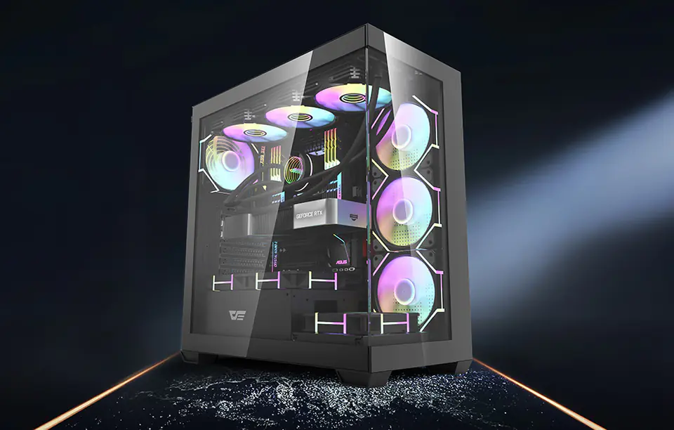 Obudowa komputerowa Darkflash DS900 (czarny)
