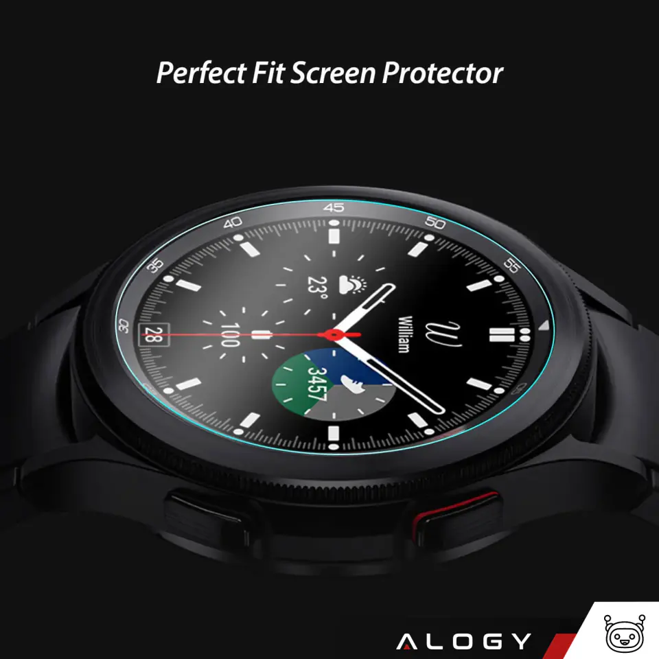 2x Szkło Hartowane do Huawei Watch GT4 GT 4 46mm ochronne na smartwatch Alogy Screen Protector Watch+
