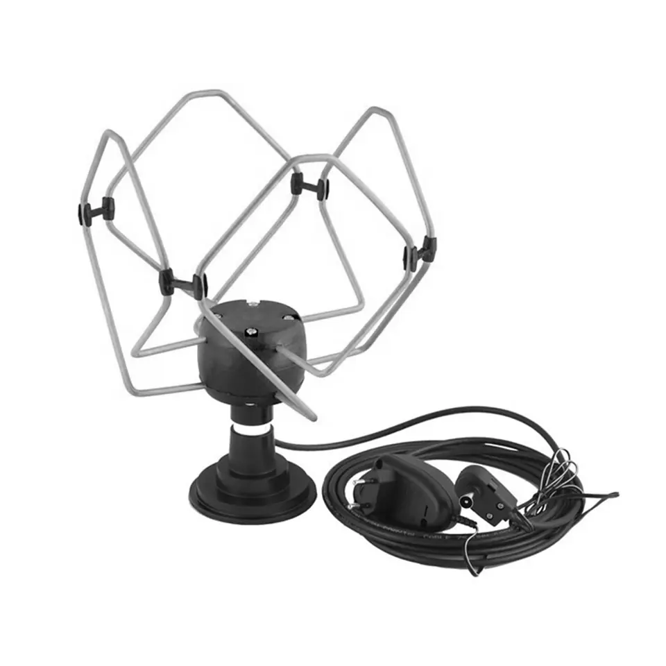 Omnidirectional TV antenna CROWN room Wiedyska Wasserman.eu