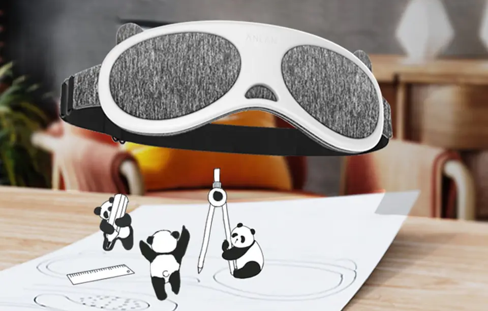 Podgrzewany masażer do oczu ANLAN 08-AYBA13-0GA