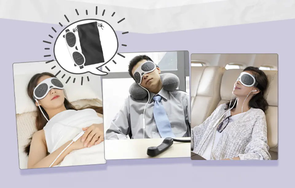 Podgrzewany masażer do oczu ANLAN 08-AYBA13-0GA