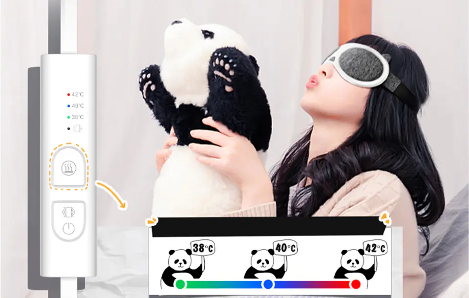 Podgrzewany masażer do oczu ANLAN 08-AYBA13-0GA