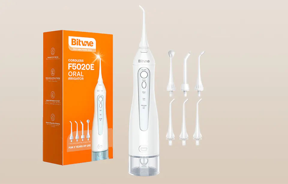Irygator z zestawem dysz Bitvae BV 5020E (Biały)
