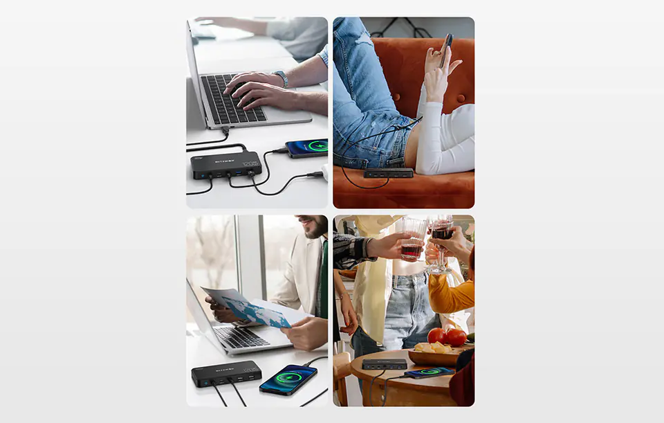 Ładowarka sieciowa Blitzwolf BW-i100 5w1 120W