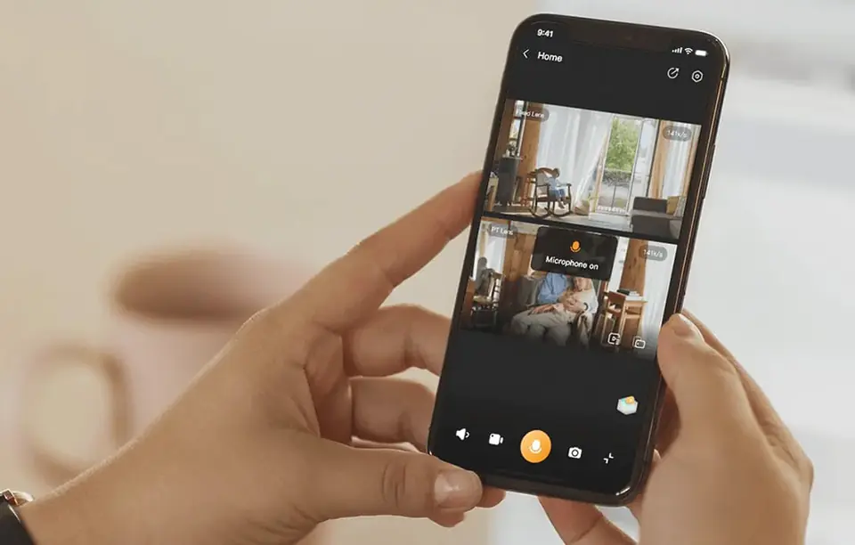 Obrotowa kamera wewnętrzna WiFi IMOU Ranger Dual 8MP