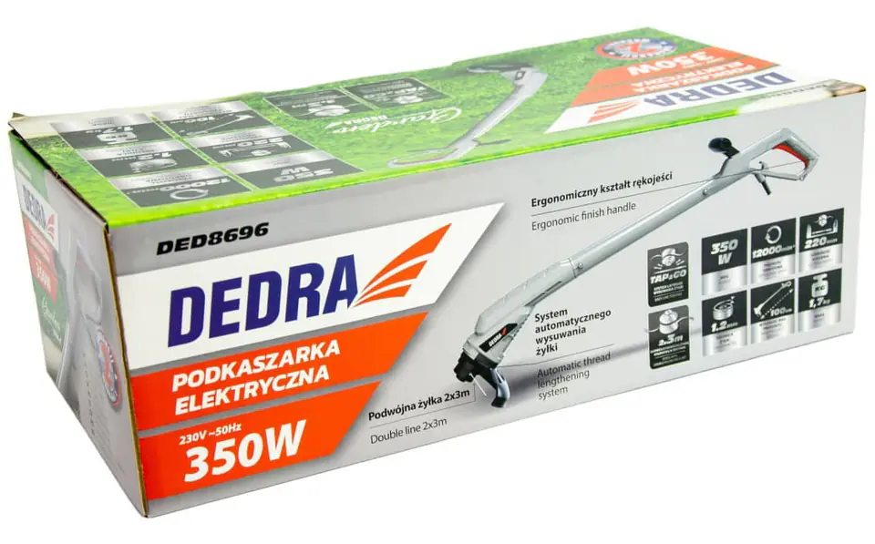 Podkaszarka elektryczna GARDEN DEDRA DED8696 