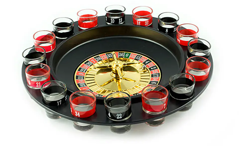 Party Roulette + 16 glasses