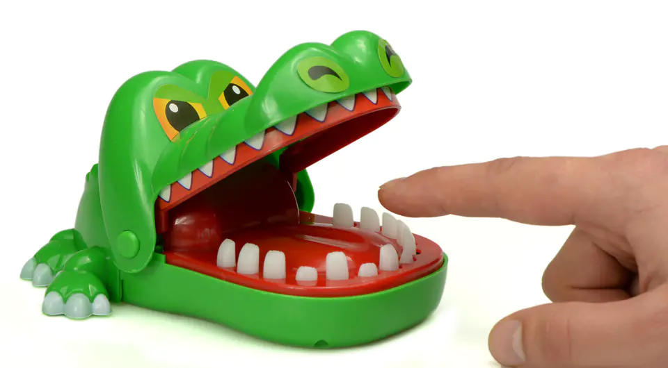 Arcade game Crocodile at the dentist