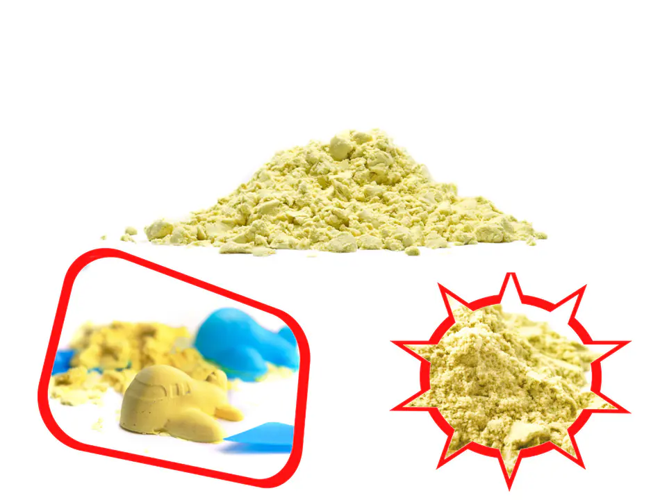 Kinetic sand in a box 2kg sandbox + 16 molds