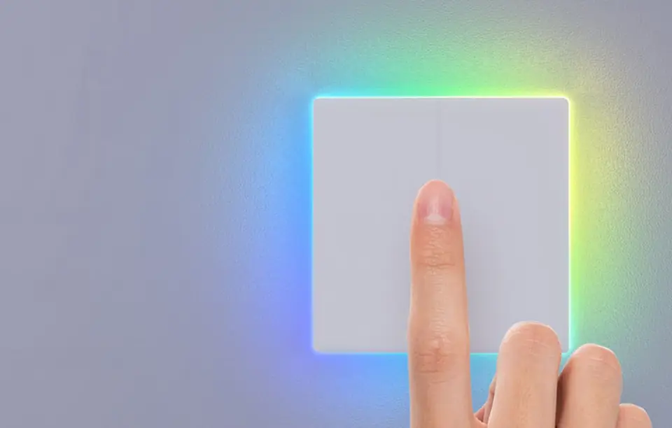 Inteligentny dotykowy przełącznik ścienny WiFi Sonoff TX T5 2C (2-kanałowy)