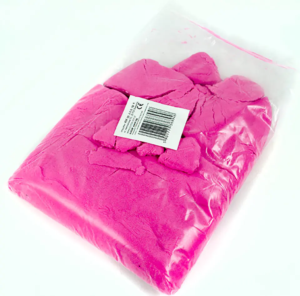 Kinetic sand 1kg in a bag pink