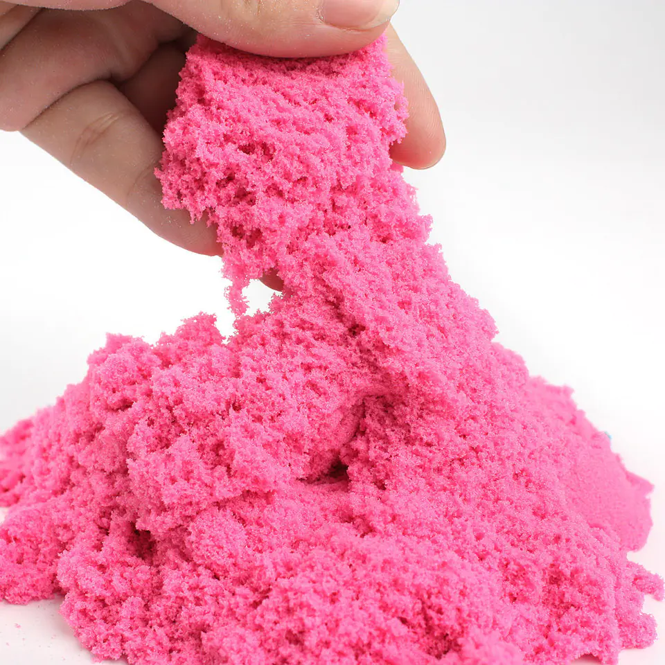 Kinetic sand 1kg in a bag pink