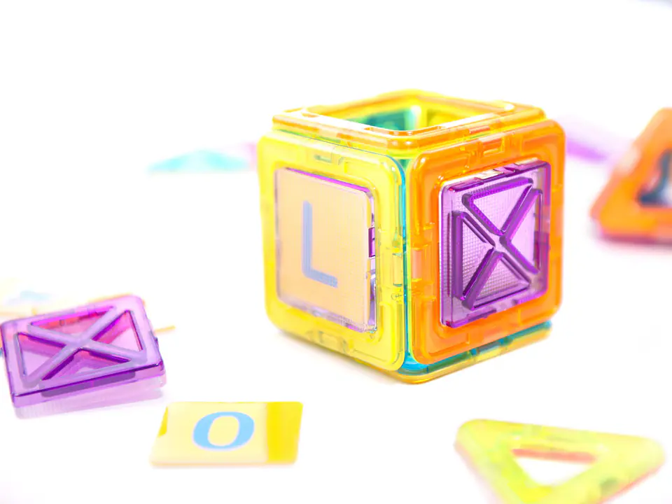 Magnetic blocks colorful MAGICAL MAGNET 20PCS